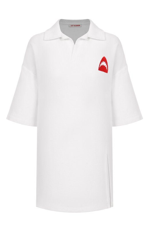 Хлопковое платье Let`s Swim LS/W_031_DR Белый LS/W_031_DR