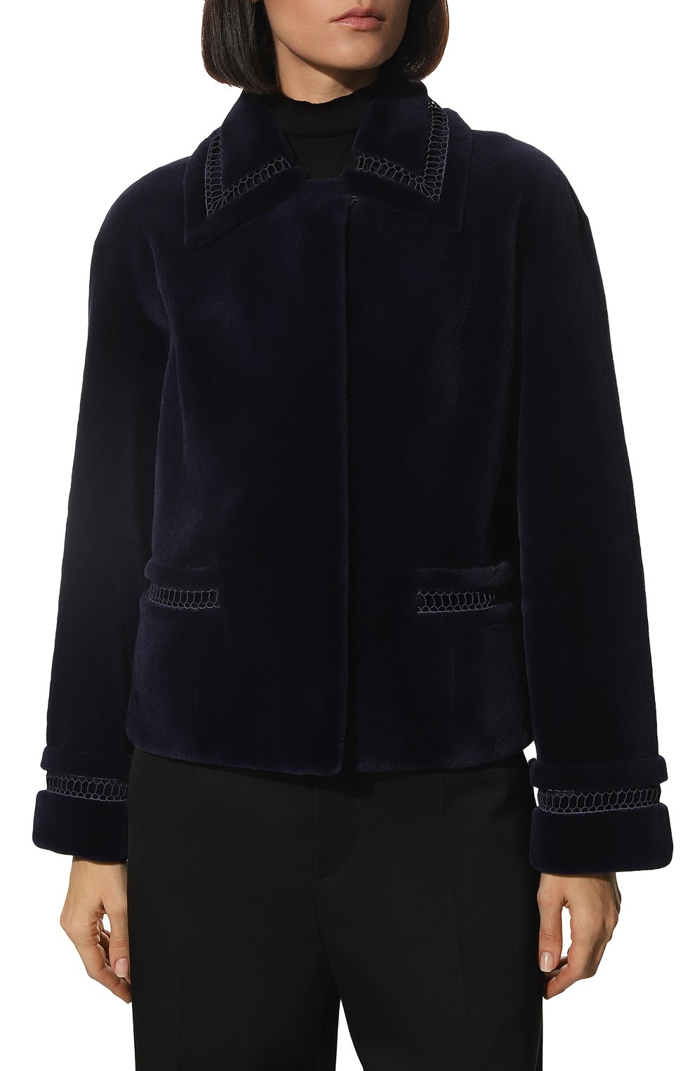 Шуба из меха норки VICTORIA KUSENKOVA фиолетового цвета по цене 748000 руб., арт. 760110034585, фото 3 Шуба из меха норки VICTORIA KUSENKOVA, арт. 760110034585, фото 3