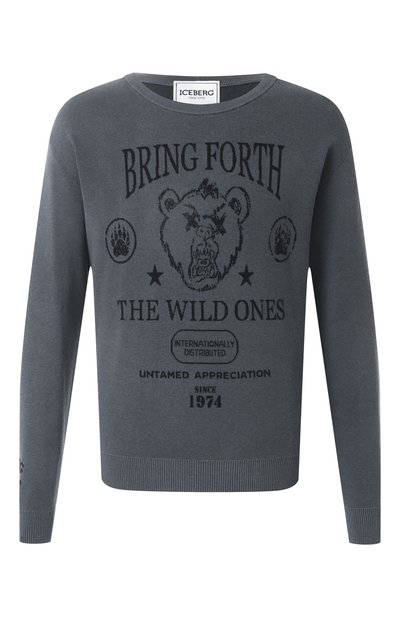Мужской хлопковый джемпер ICEBERG, арт. A014/7633