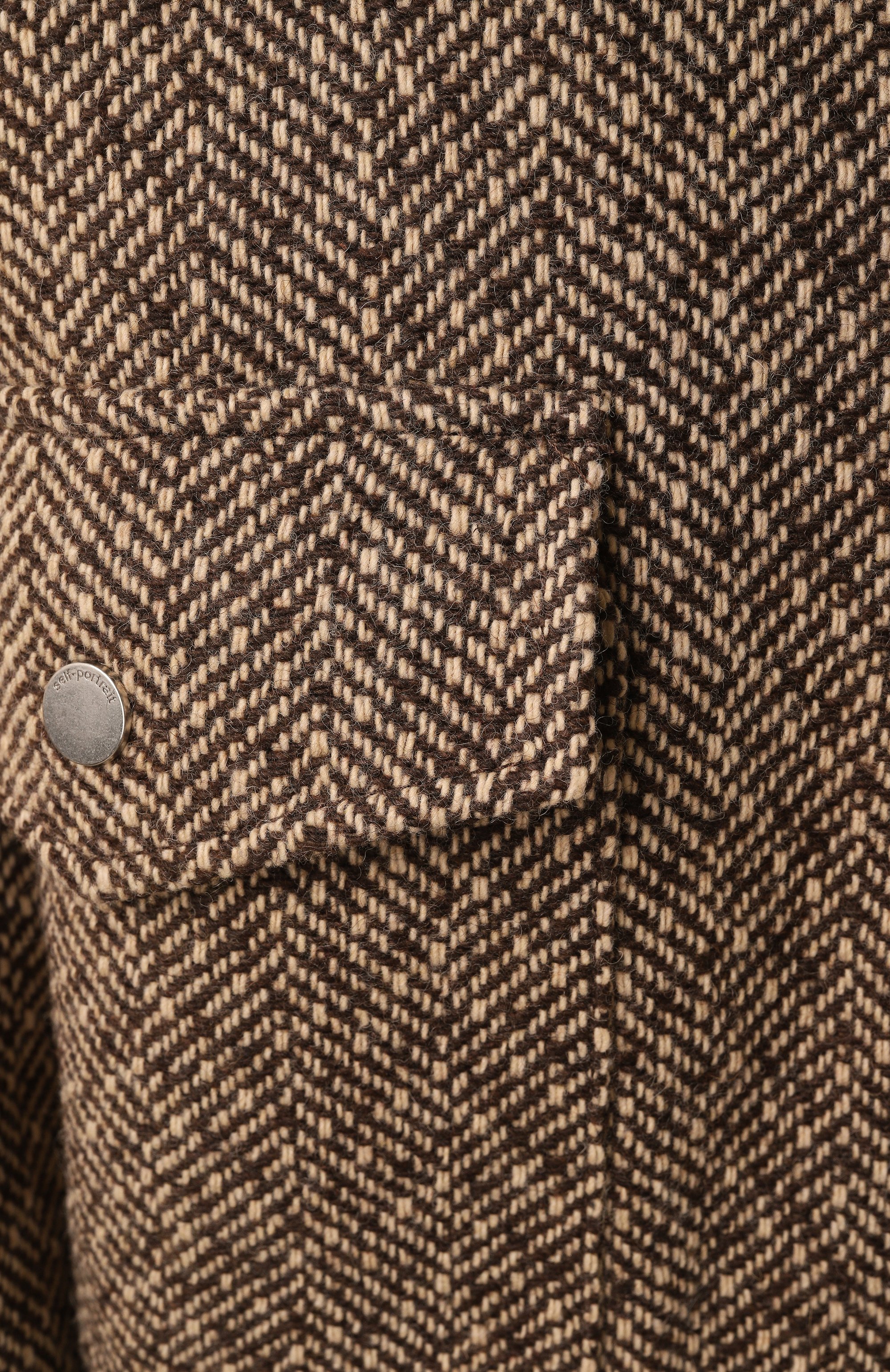 Бомбер SELF-PORTRAIT, арт. RS25-084JA-BR, фото 6