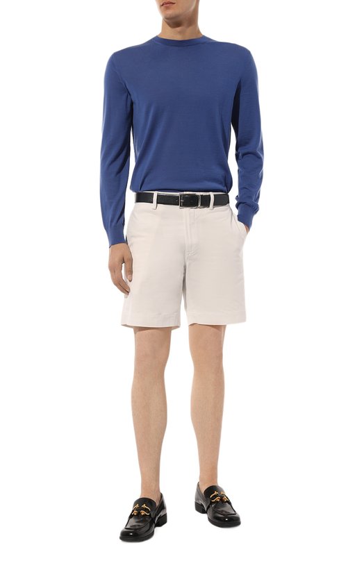 Хлопковые шорты Polo Ralph Lauren 710799213 Белый  710799213 Фото 2