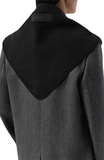 Шерстяная косынка JACQUEMUS, арт. 24HACU00669/AK00227, фото 2