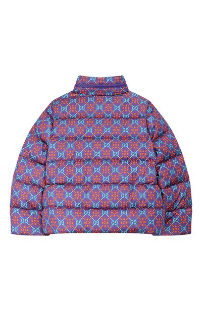 Пуховик GUCCI фиолетового цвета по цене 131500 руб., арт. 571232/XWAD6, фото 2 Пуховик GUCCI, арт. 571232/XWAD6, фото 2
