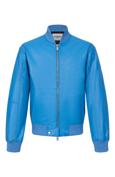 Мужской кожаный бомбер ICEBERG, арт. Z011/6805