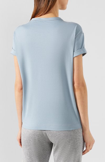 Хлопковая футболка BRUNELLO CUCINELLI, арт. M0045BS530, фото 4