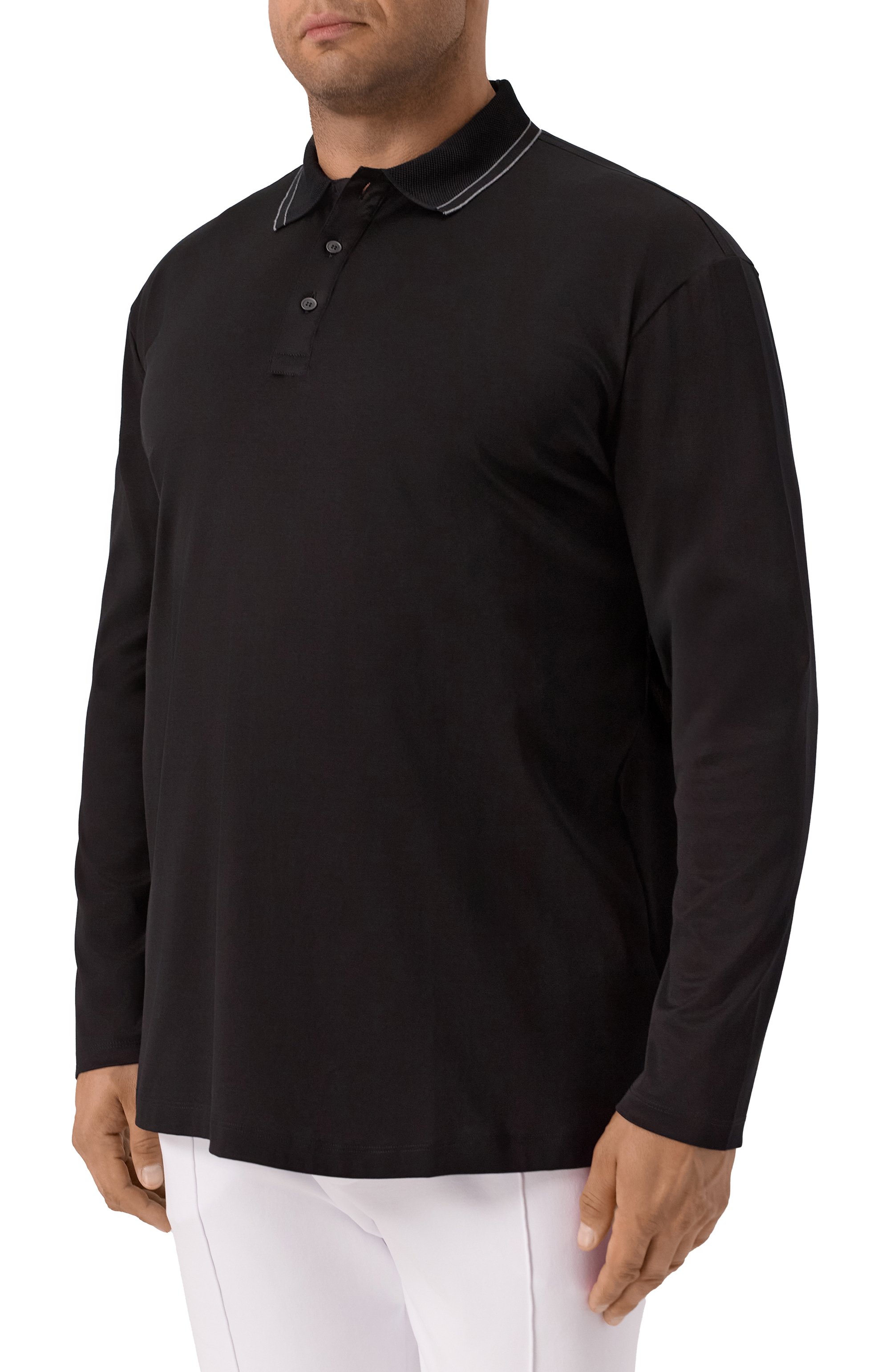 Хлопковое поло PAUL&SHARK, арт. 15311748, фото 3