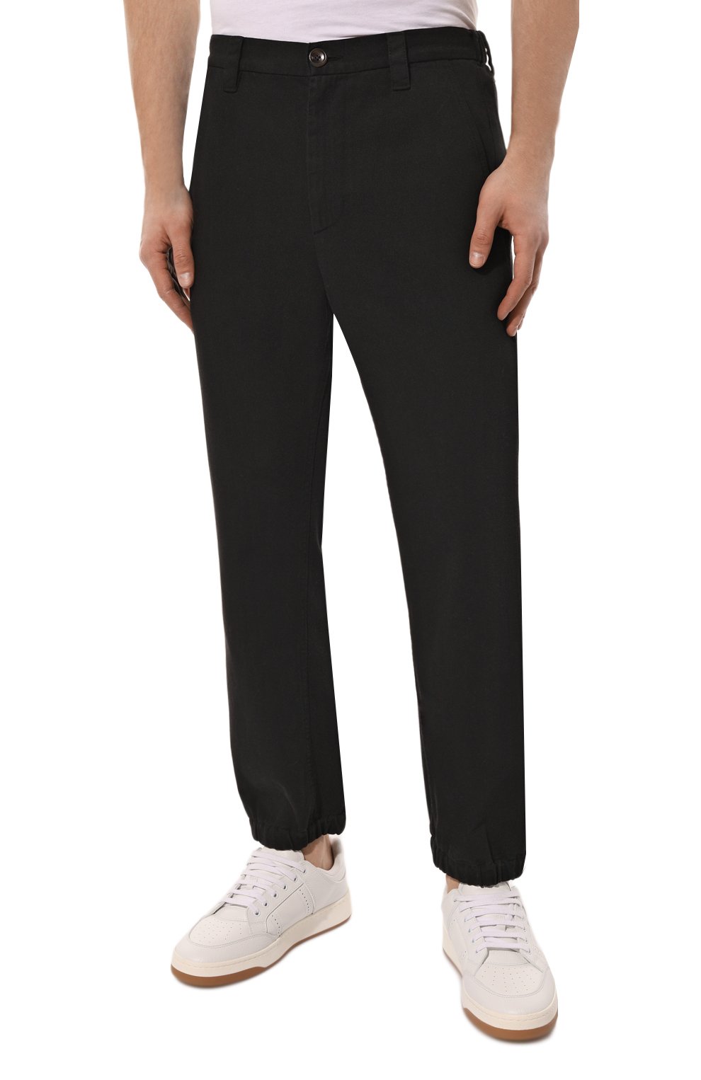 Хлопковые брюки GUCCI черного цвета по цене 112320 руб., арт. 669643 XDBSO, фото 3 Хлопковые брюки GUCCI, арт. 669643 XDBSO, фото 3