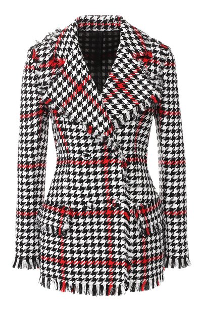 Женский твидовый жакет MSGM, арт. 2641MDG05 195115