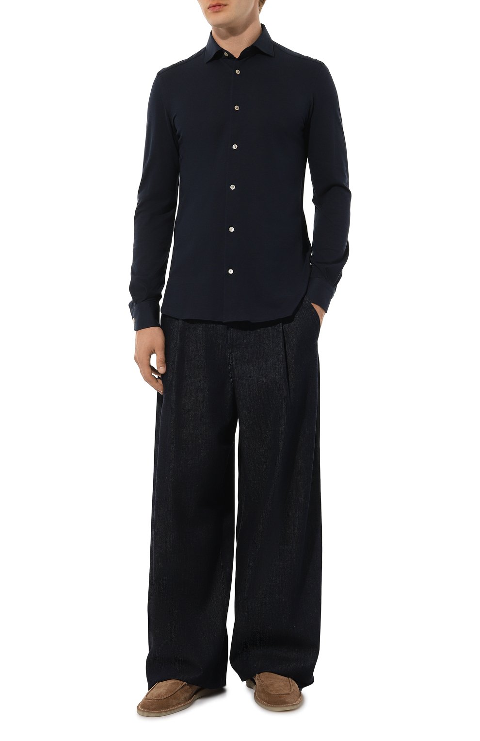 Хлопковая рубашка BOGLIOLI, арт. 543L/FB4871, фото 2