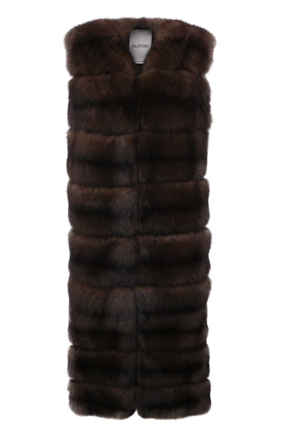 Жилет из меха соболя VALENTINO, арт. QF3FC23518F, фото 1