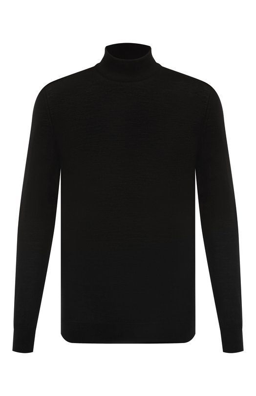 Шерстяная водолазка Kiton UMK0897K5 Чёрный UMK0897K5