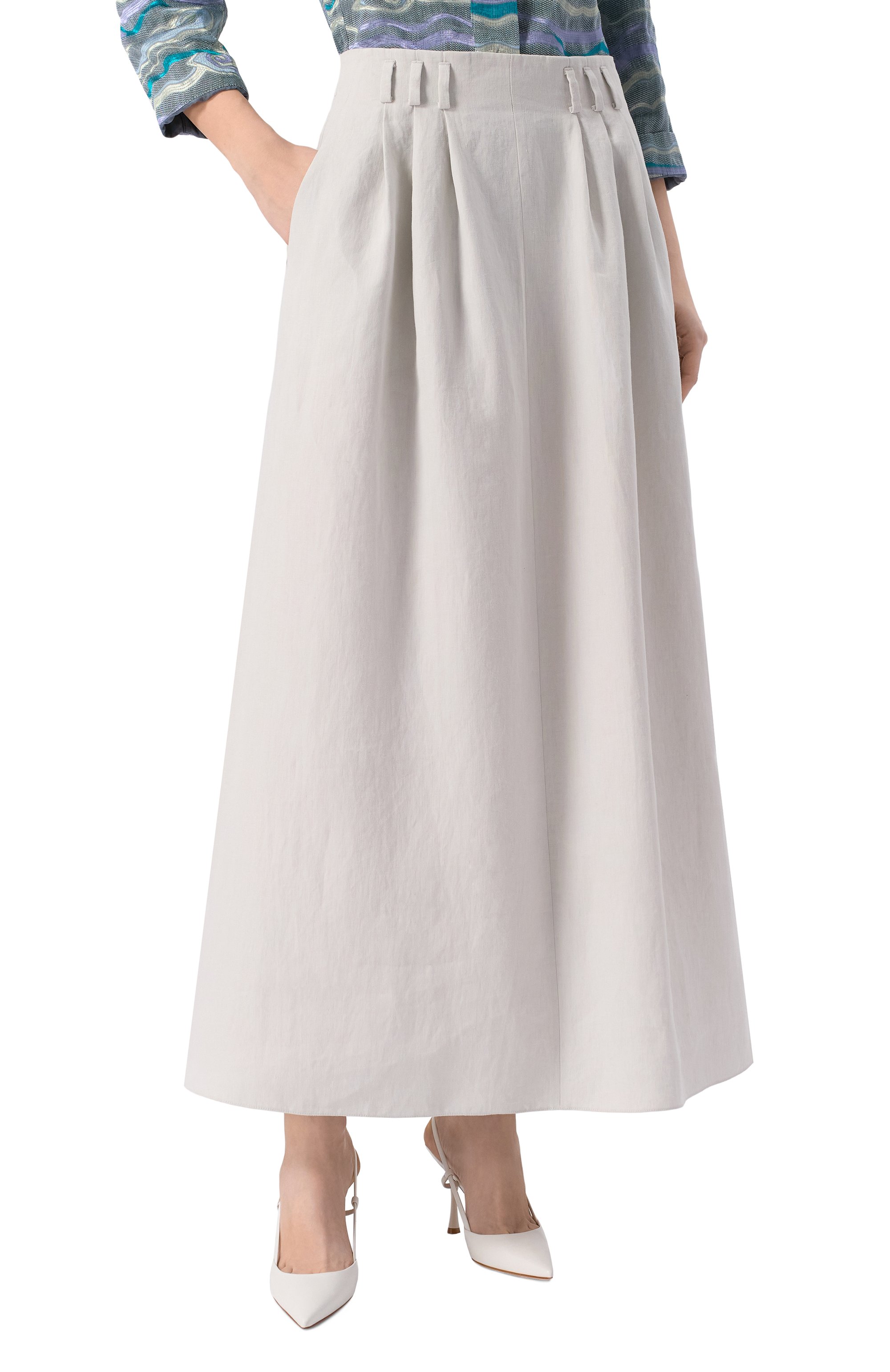 Льняная юбка GIORGIO ARMANI, арт. GW000869/TE11126, фото 3