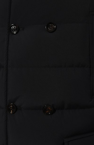 Пуховик zarbo-stp с отделкой из овчины MOORER синего цвета по цене 199500 руб., арт. ZARB0/STP, фото 5 Пуховик zarbo-stp с отделкой из овчины MOORER, арт. ZARB0/STP, фото 5