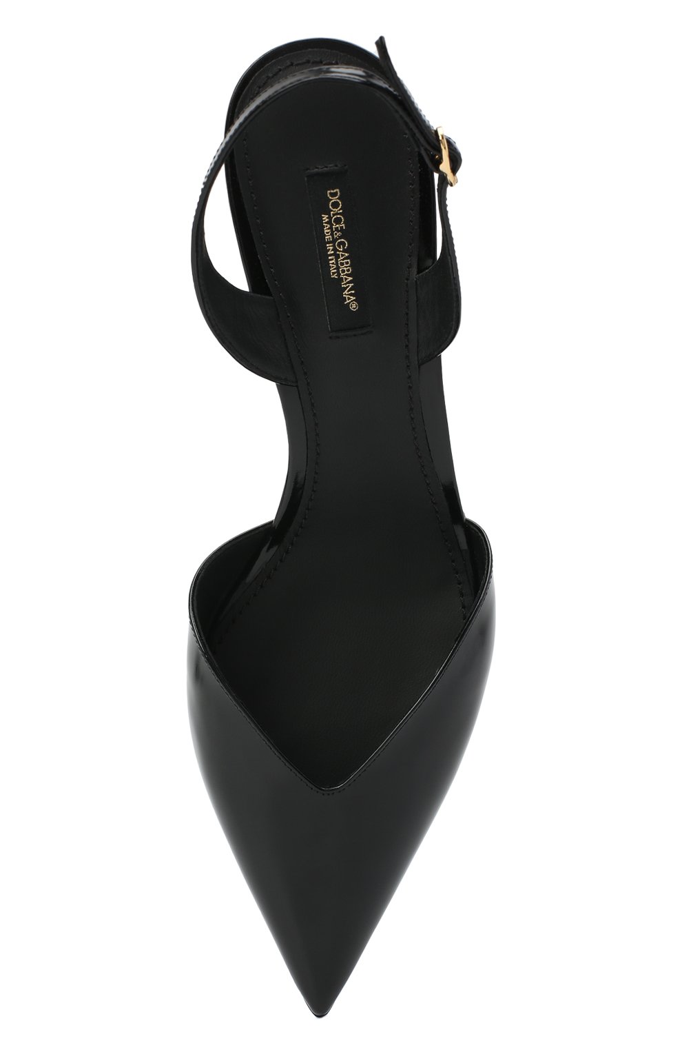 Кожаные туфли DOLCE & GABBANA, арт. CG0453/A1037, фото 5