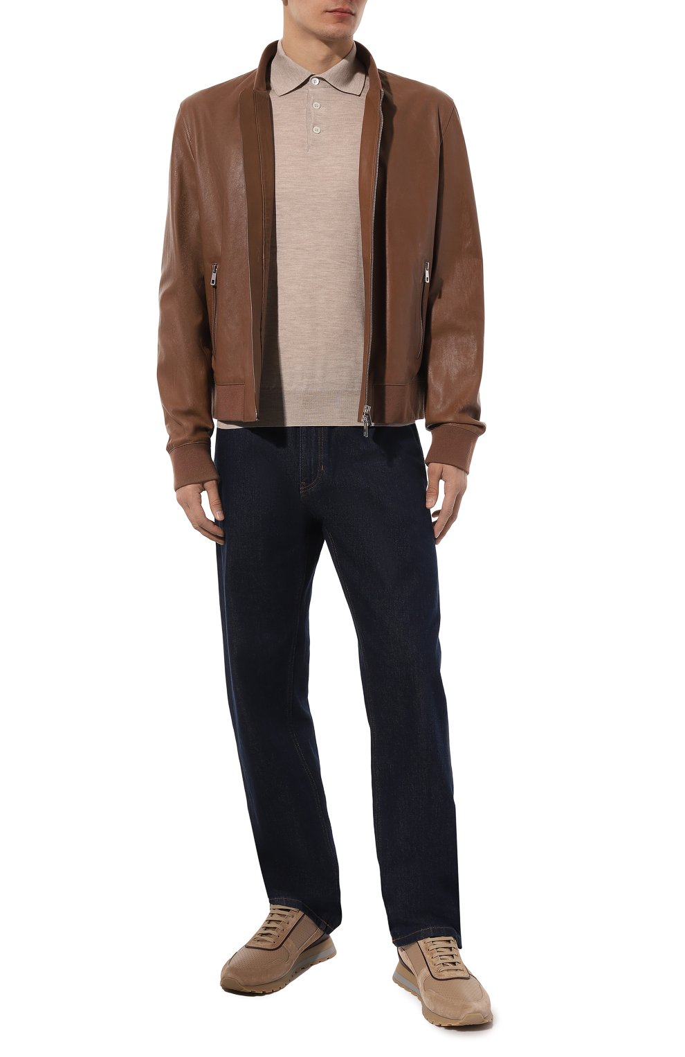 Поло из шерсти и кашемира BRUNELLO CUCINELLI, арт. M2400B2007, фото 2