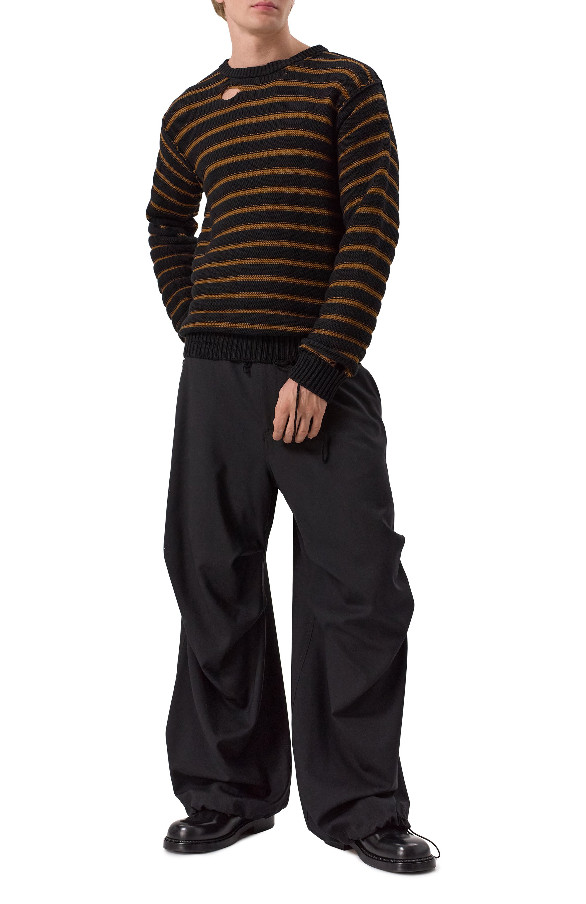 Шерстяные брюки MM6, арт. SH0KA0037/M35080, фото 2