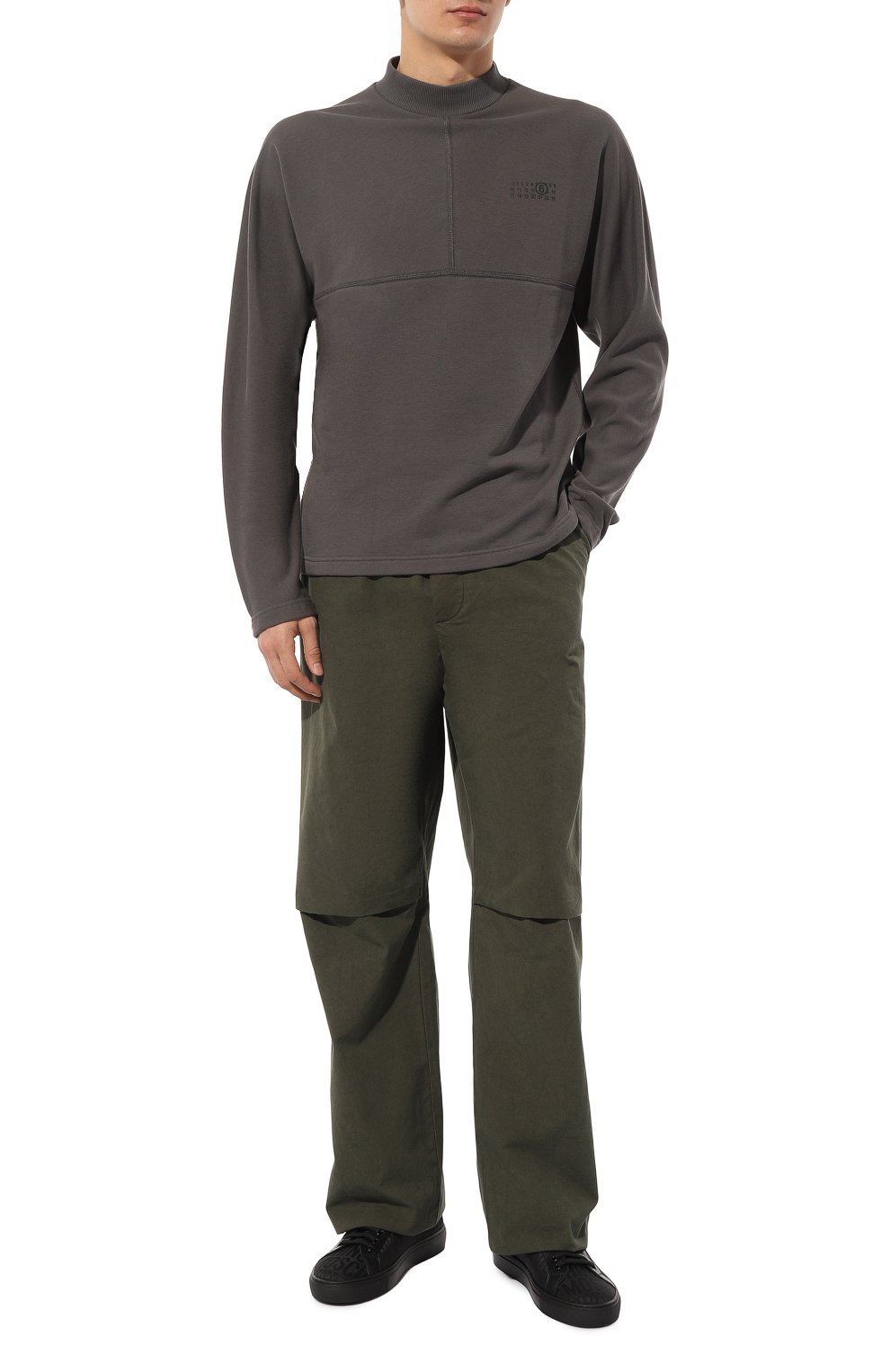 Текстильные кеды MOSCHINO, арт. MM15012G1I/101, фото 2