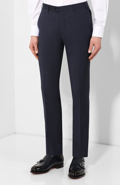Шерстяные брюки CORNELIANI, арт. 855252-0117216/02, фото 3