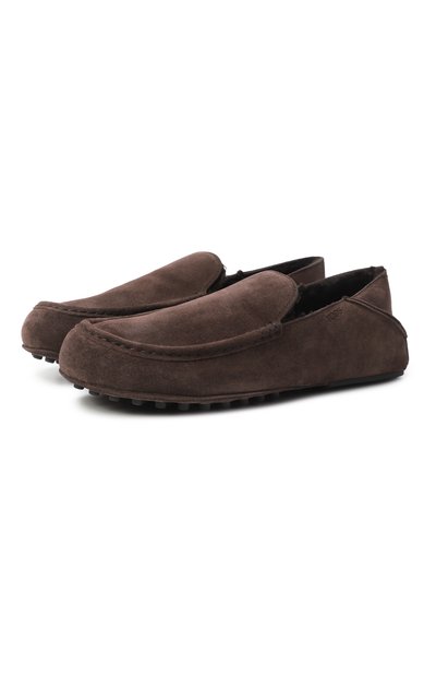 Мужские замшевые мокасины slipper TOD’S, арт. XXM58L0IX61RE0