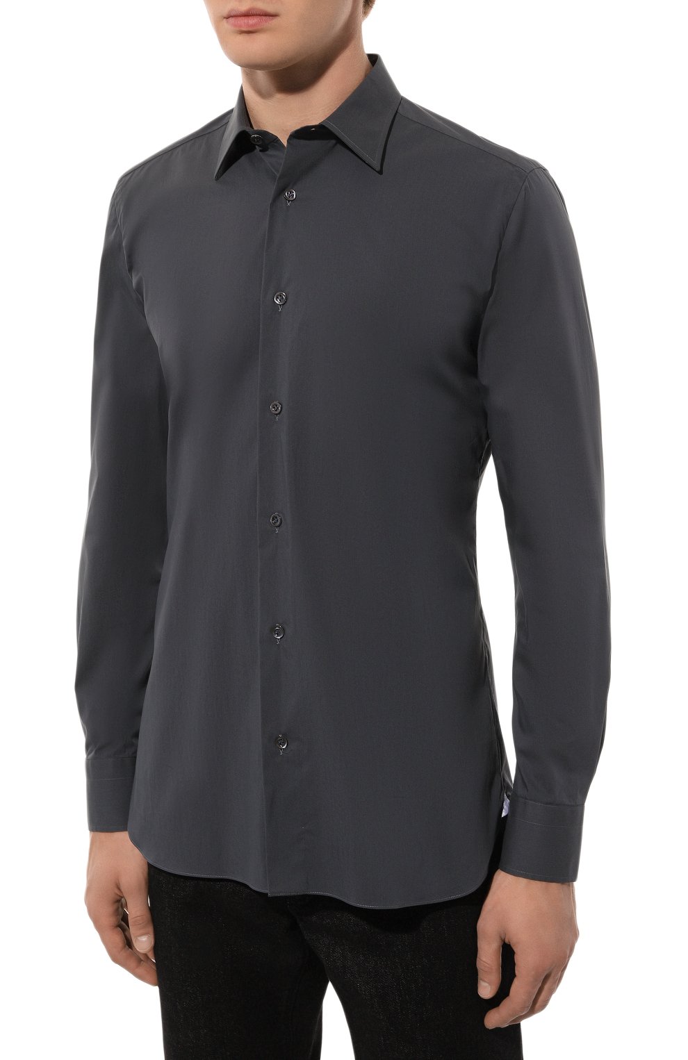Хлопковая рубашка GIAMPAOLO, арт. 908/41264, фото 3