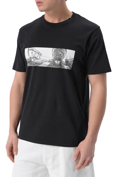 Хлопковая футболка C.P. COMPANY, арт. 18CMTS319A005431G, фото 3