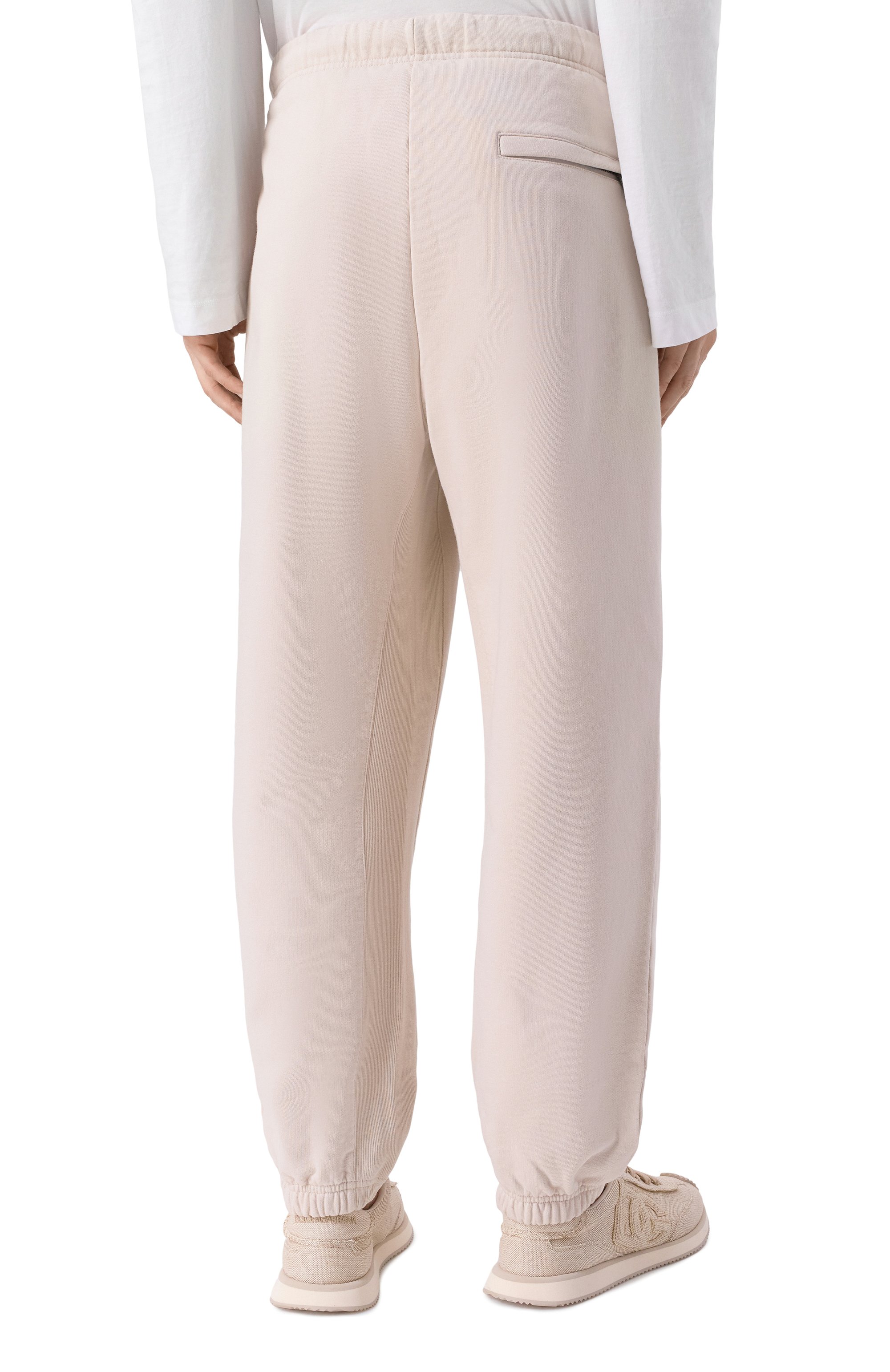 Хлопковые джоггеры DOLCE & GABBANA, арт. GP17AT/G7PL0, фото 4