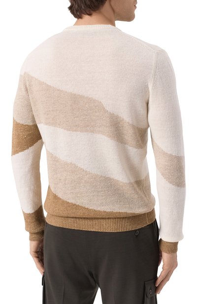 Джемпер изо льна и хлопка CORNELIANI, арт. 25M578-2525157, фото 4