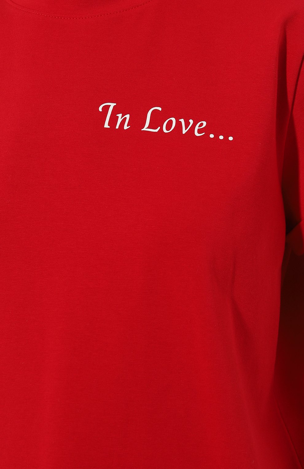 Хлопковая футболка SEVEN LAB красного цвета по цене 8190 руб., арт. CTR1.01.800.255.0106, фото 5 Хлопковая футболка SEVEN LAB, арт. CTR1.01.800.255.0106, фото 5