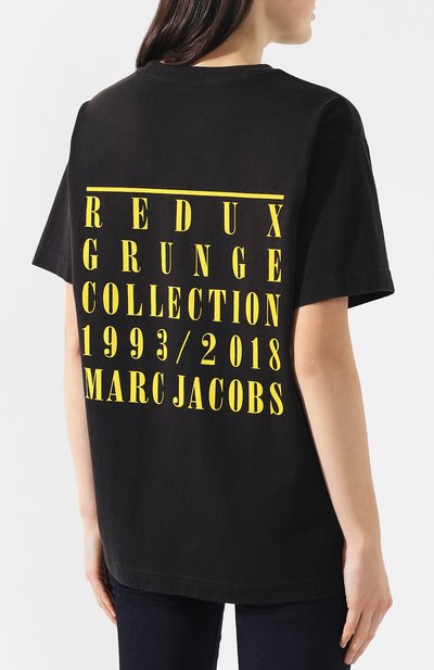 Хлопковая футболка MARC JACOBS (THE), арт. M4007849, фото 4