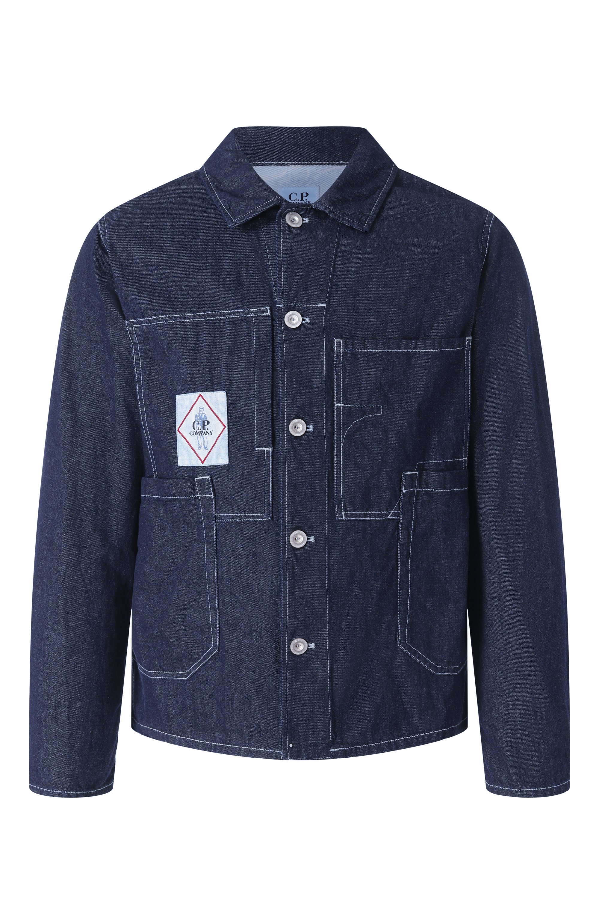Джинсовая куртка C.P. COMPANY, арт. 18CM0W156A110295W, фото 1
