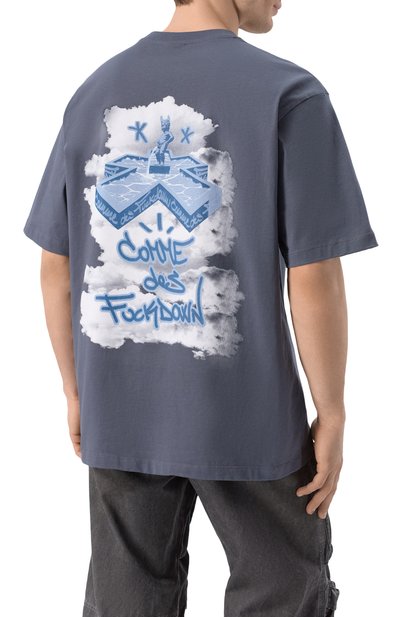 Хлопковая футболка COMME DES FUCKDOWN, арт. CFABM01590, фото 4