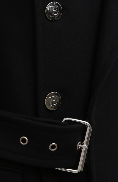 Шерстяное пальто BALMAIN, арт. WH0UC050/W115, фото 5