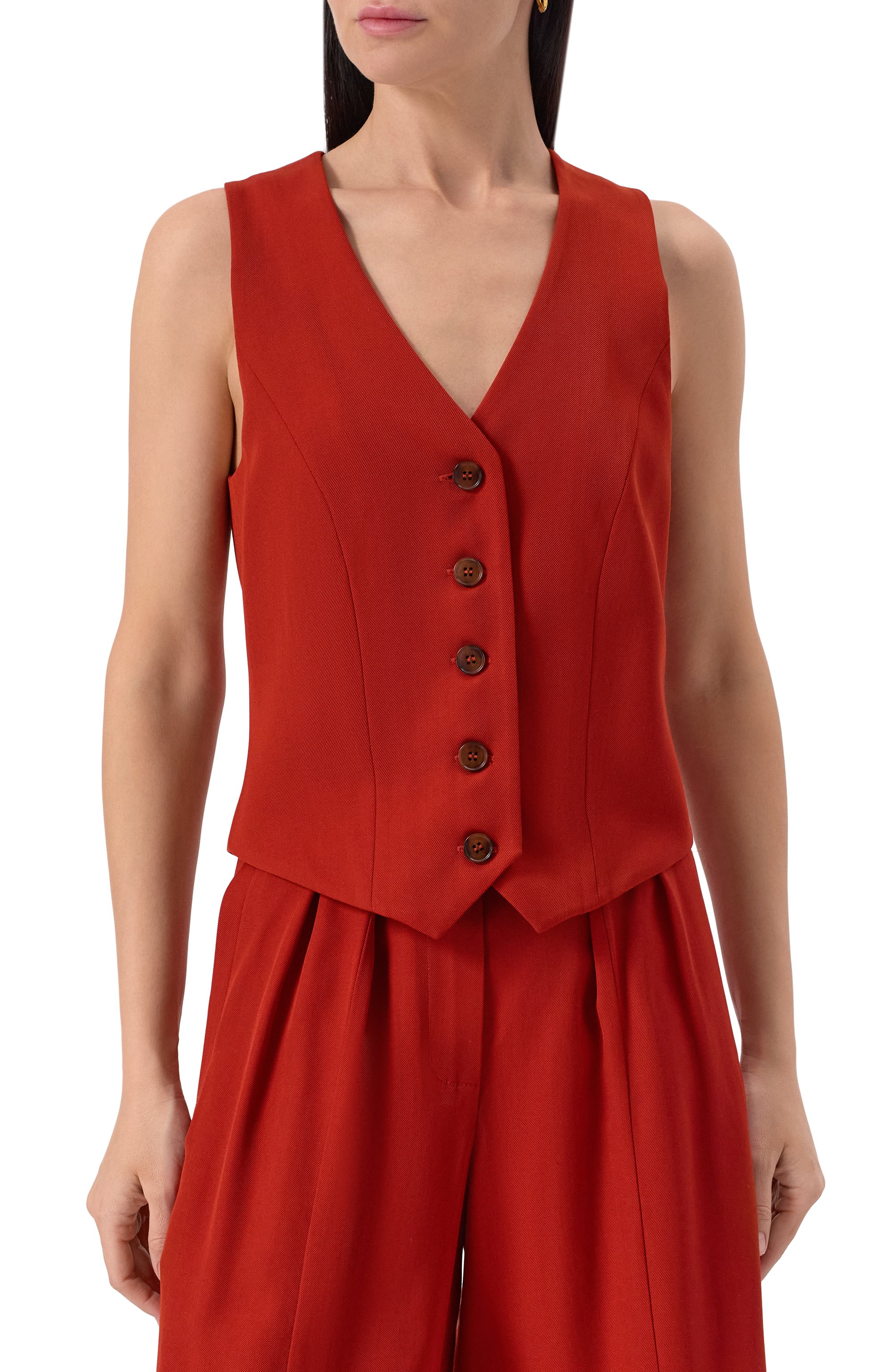 Жилет из вискозы и шерсти LESYANEBO, арт. LN03H-633_SPV, фото 3