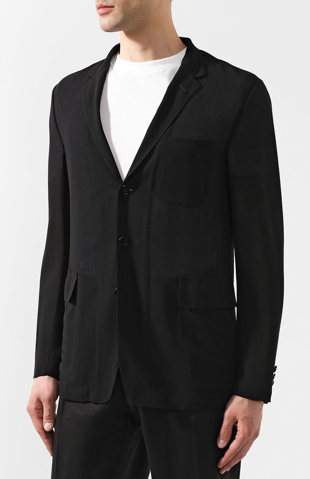 Шерстяной пиджак RALPH LAUREN, арт. 798744017, фото 3