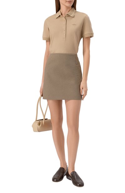 Хлопковое  поло AERONAUTICA MILITARE, арт. P01911DP00343, фото 2