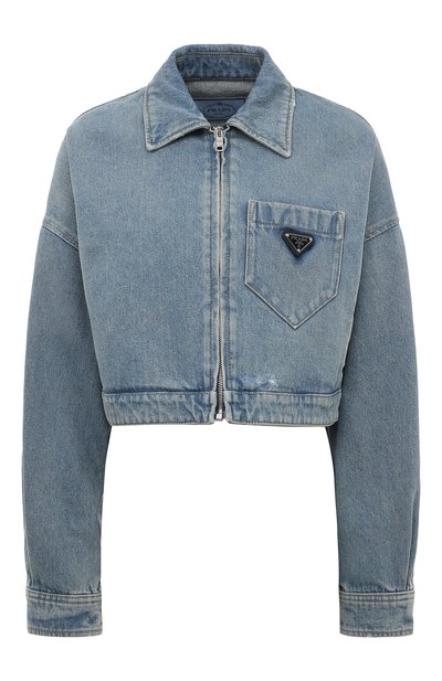 Джинсовая куртка PRADA, арт. GFB279-1ZAB-F0008-212, фото 1