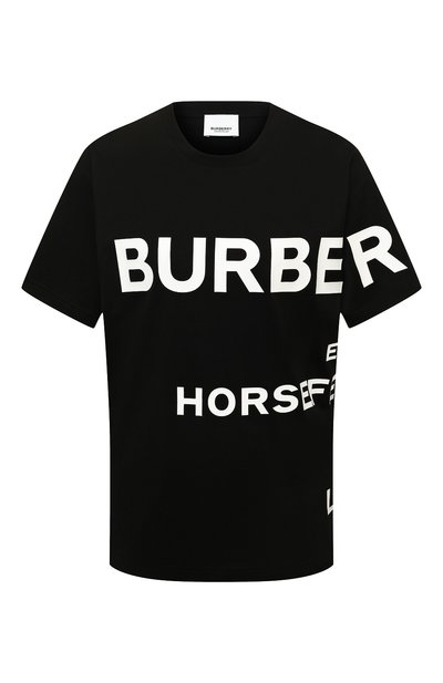 Женская хлопковая футболка BURBERRY, арт. 8040764