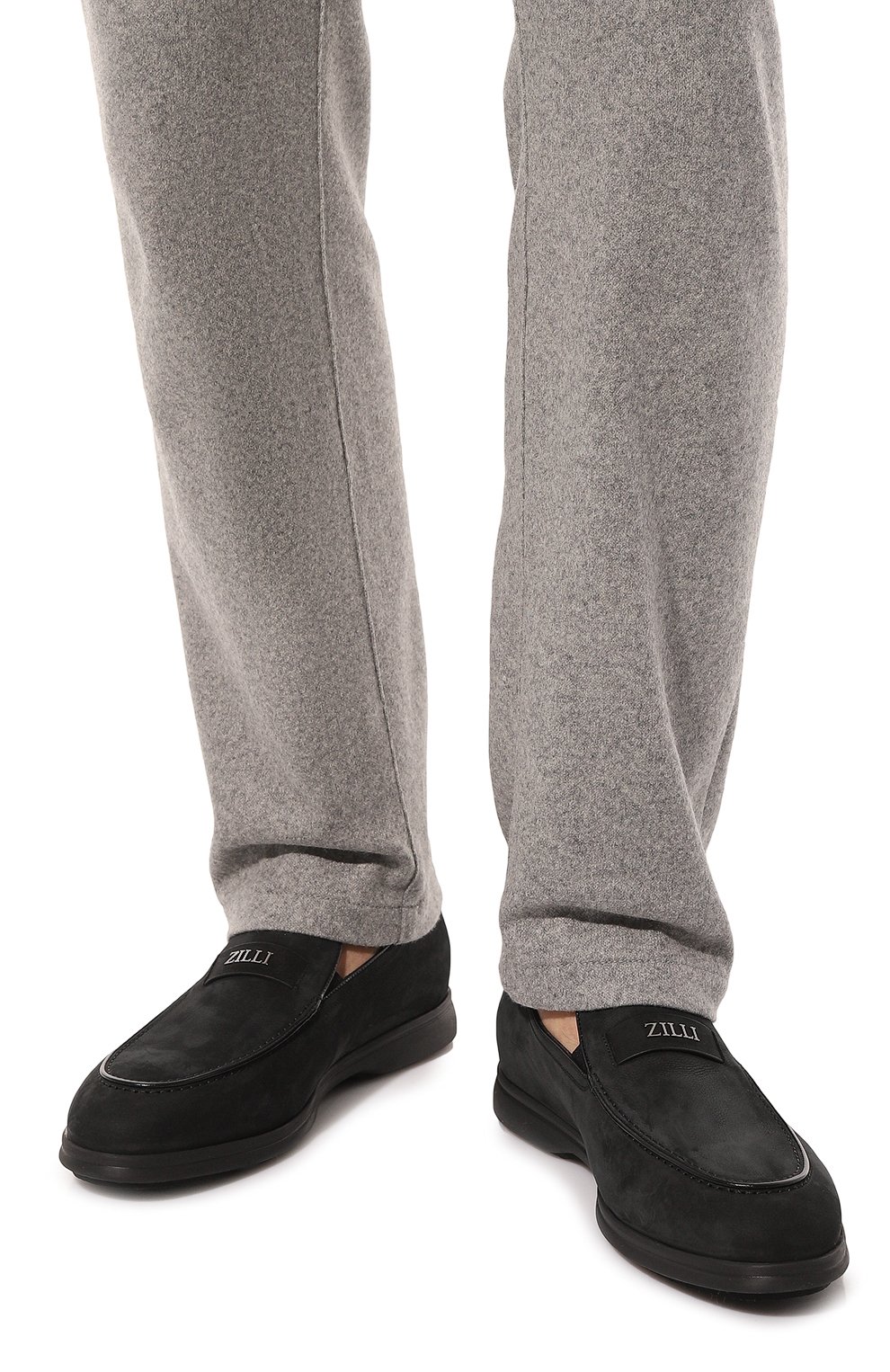 Лоферы из нубука ZILLI, арт. H0014AM1003VRUL02, фото 3