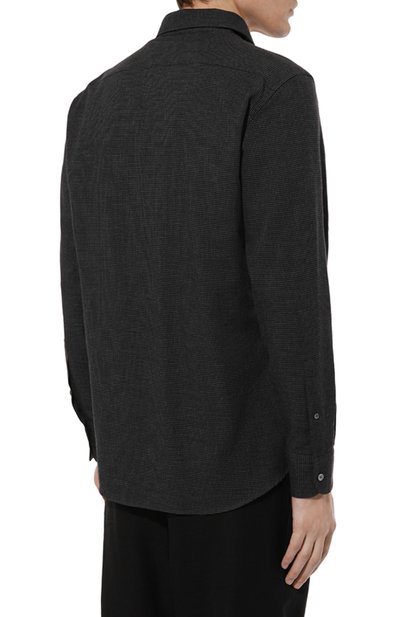 Рубашка из хлопка и кашемира ZEGNA, арт. SRF5/UEX45A8, фото 4