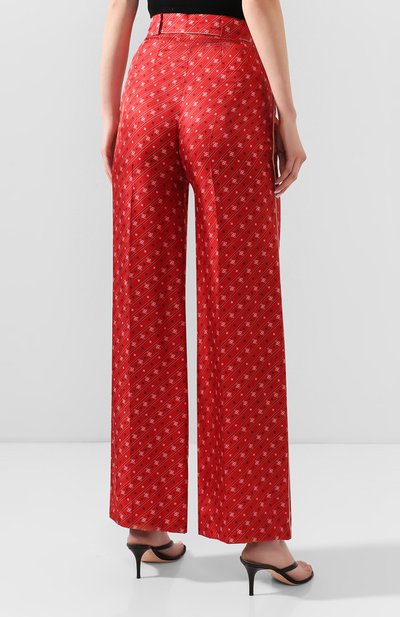 Шелковые брюки FENDI, арт. FR6240 A9DR, фото 4