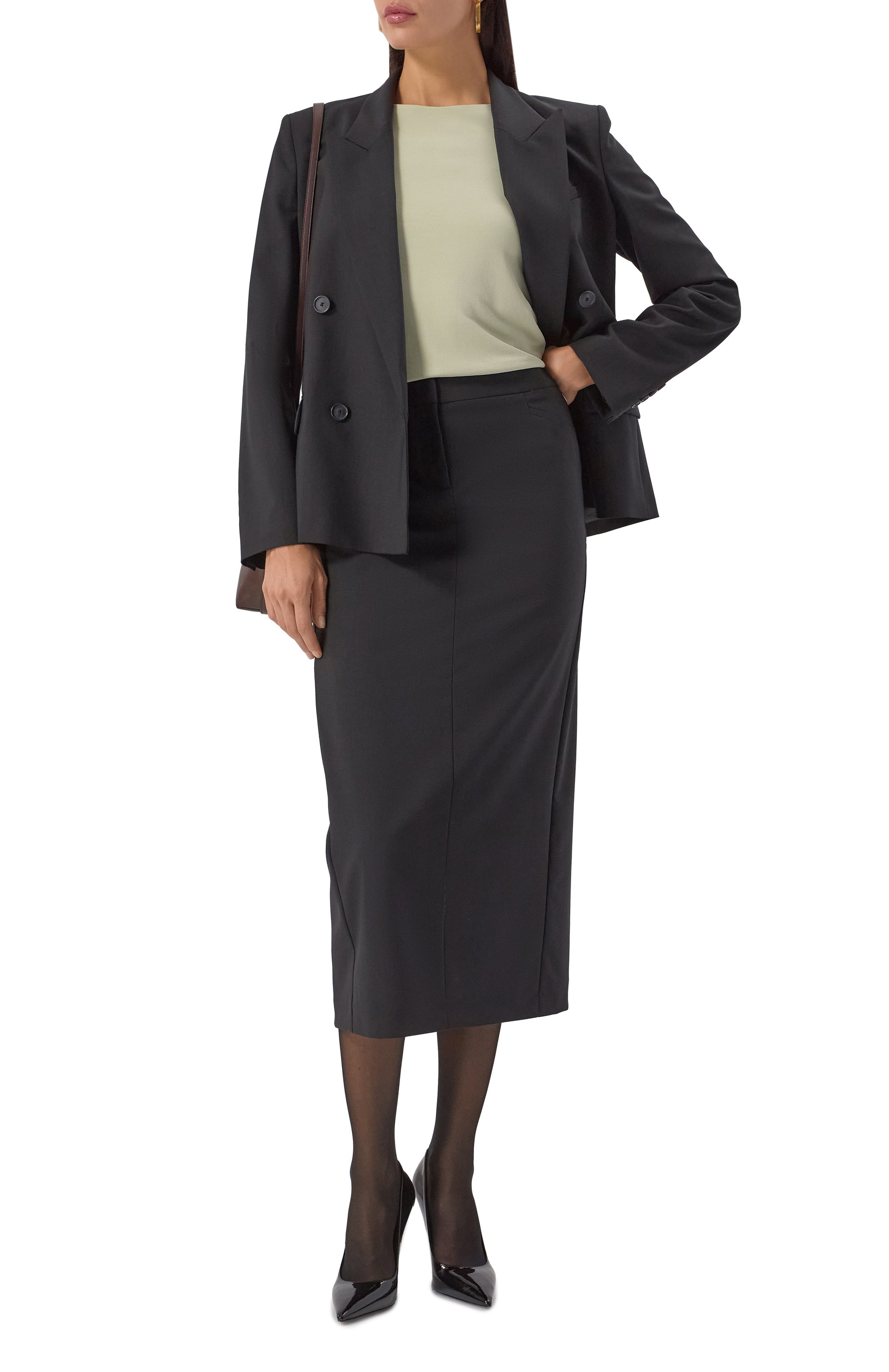 Шерстяная юбка  BOSS, арт. 50546626, фото 2