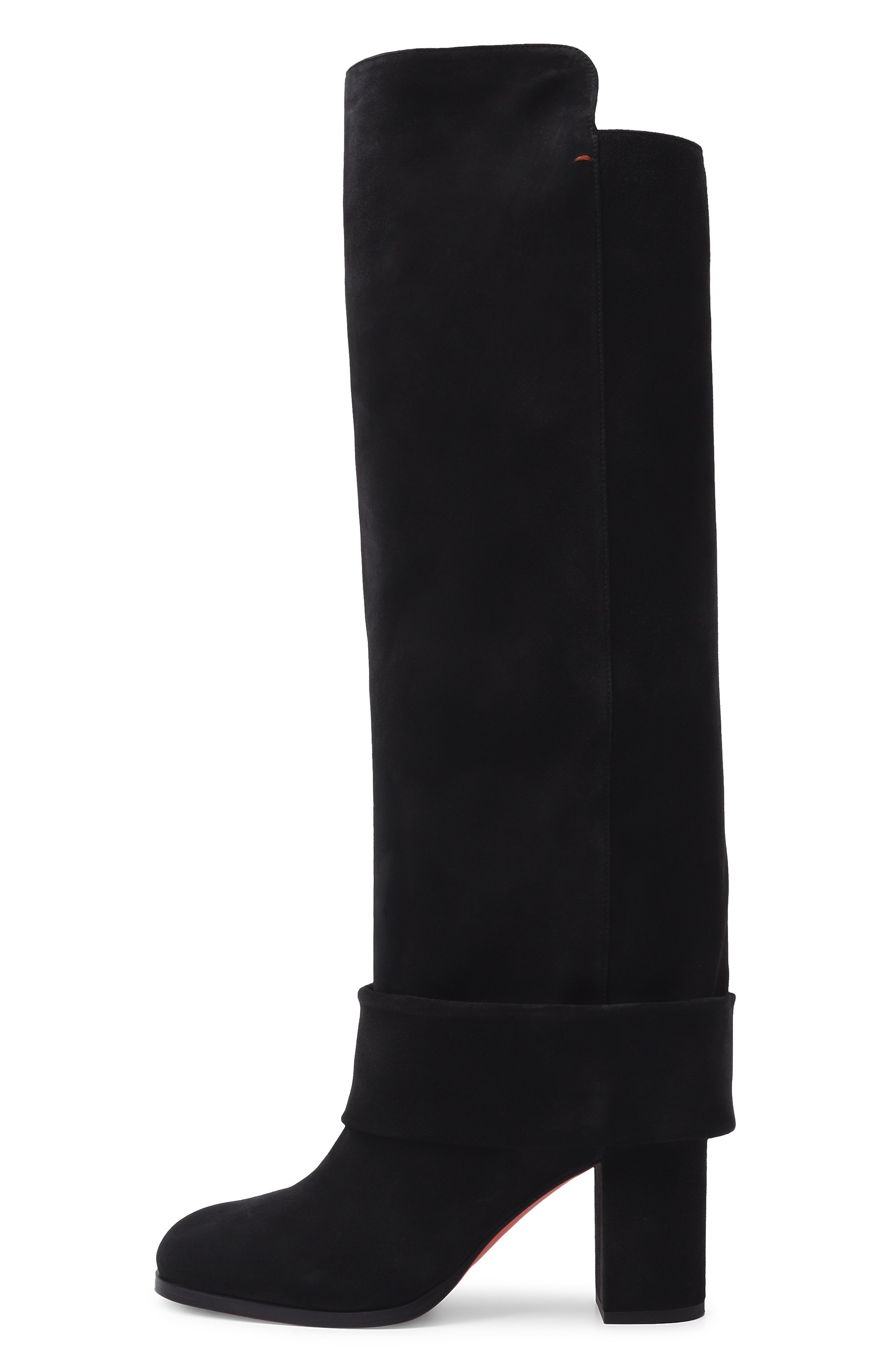 Замшевые сапоги SANTONI, арт. WSNG71934HI2NIES, фото 4