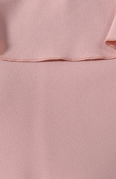Платье с оборкой REDVALENTINO розового цвета по цене 32150 руб., арт. RR3VAB15/0F1, фото 5 Платье с оборкой REDVALENTINO, арт. RR3VAB15/0F1, фото 5