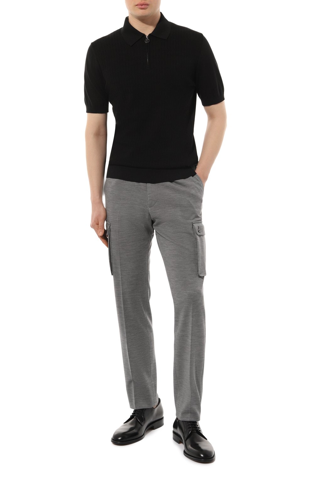 Поло из шелка и хлопка STEFANO RICCI, арт. K818066P31/F24171, фото 2