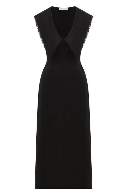Льняное платье Luda Nikishina D/TABI/black Чёрный D/TABI/black
