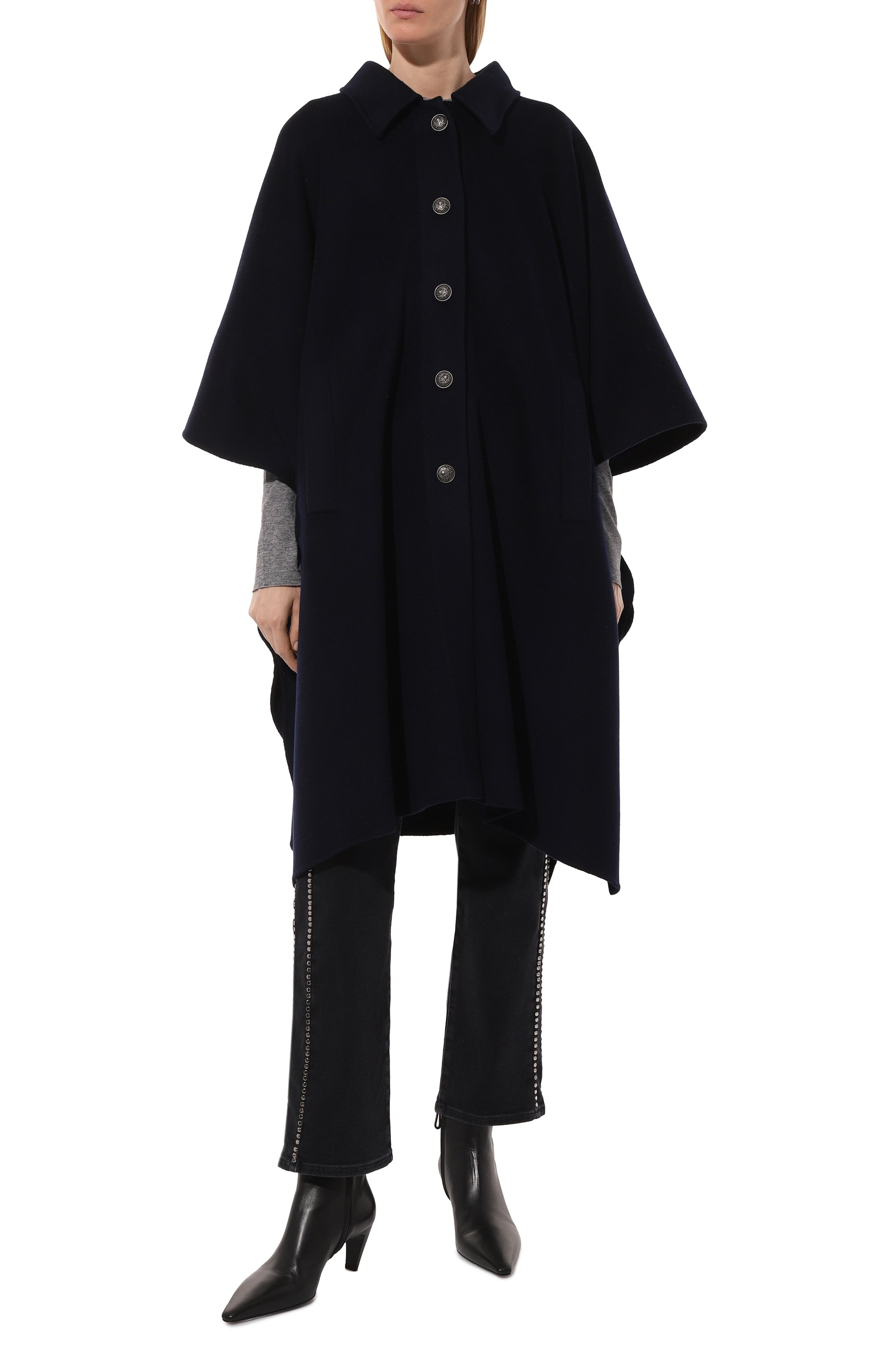 Шерстяная накидка THE KOOPLES, арт. FMAN29020K, фото 3