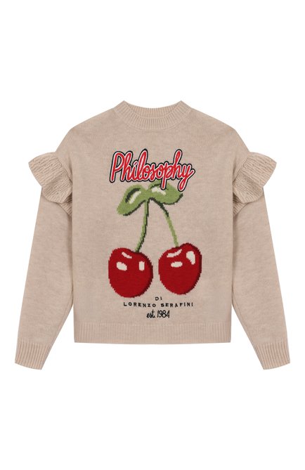 Шерстяной свитер PHILOSOPHY DI LORENZO SERAFINI KIDS, арт. I9F604/6066/4-10