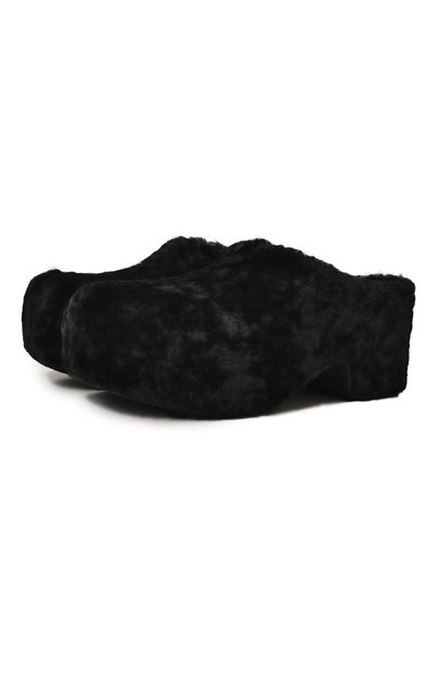 Меховые клоги DRIES VAN NOTEN, арт. WS242-1281/301, фото 1