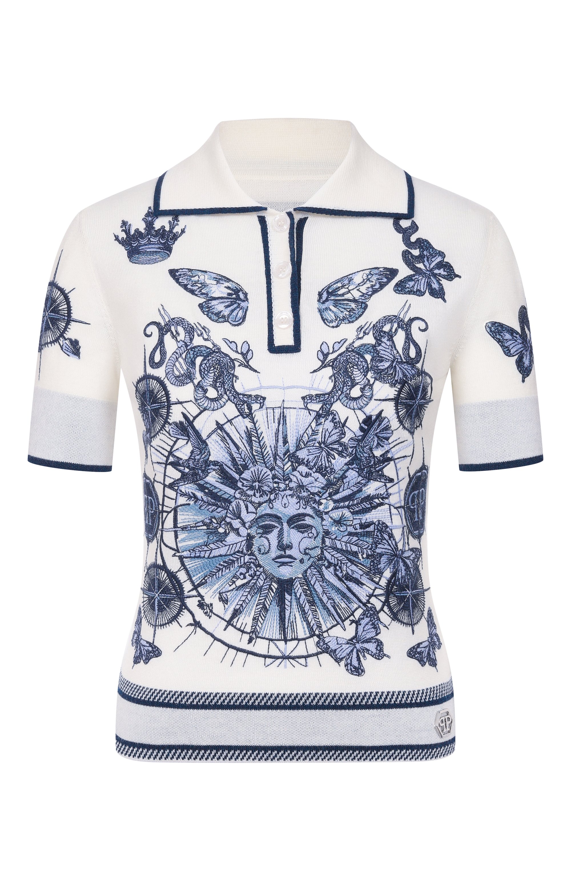 Поло PHILIPP PLEIN, арт. SAFC WKK0303 PKN002N, фото 1