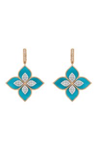 Серьги ROBERTO COIN бесцветного цвета по цене 2574000 руб., арт. ADV888EA1838_03(RG) , фото 1 Серьги ROBERTO COIN, арт. ADV888EA1838_03(RG) , фото 1